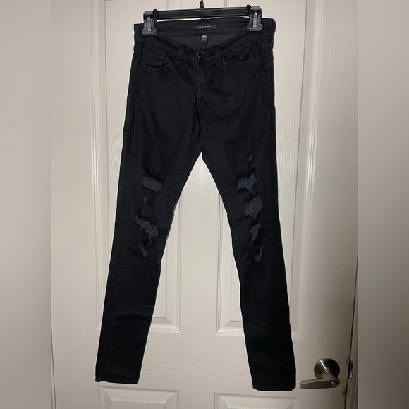 Flying monkey black ripped skinny pants size 25 - Picture 1 of 5